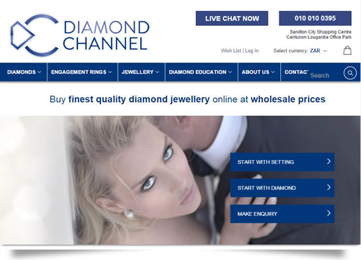 The Diamond Channel Web Site