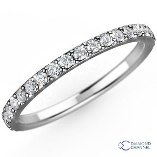 Pave Diamond Full Eternity Ring (0.4ct TW*)