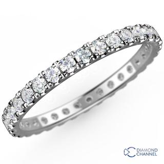 Nova French Pave Diamond Full Eternity (0.75ct TW*)