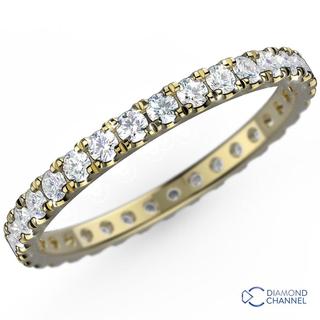 Nova French Pave Diamond Full Eternity (0.75ct TW*)