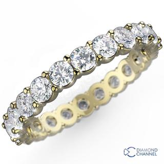 Classic Four Claw Full Eternity Ring (0.55ct TW*)