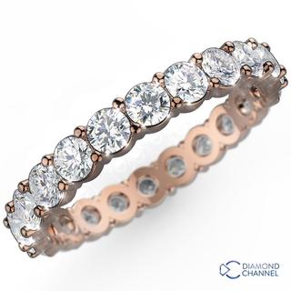 Classic Four Claw Full Eternity Ring (0.55ct TW*)