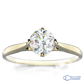 Claw Set Diamond Engagement Ring (0.35ct tw)