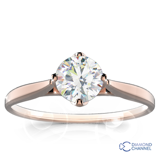 Claw Set Diamond Engagement Ring (0.35ct tw)