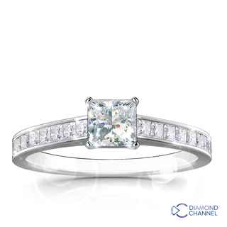 Princess Cut Engagement Ring (0.55ct tw)