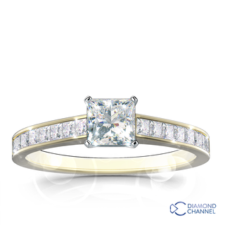 Princess Cut Engagement Ring (0.55ct tw)