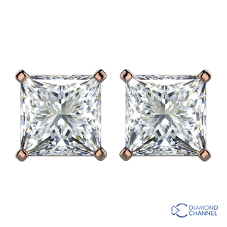 Diamond Stud Earrings in 9ct White Gold (0.80ct tw.)