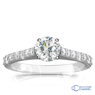 Diamond Engagement Ring Set (0.49ct tw)