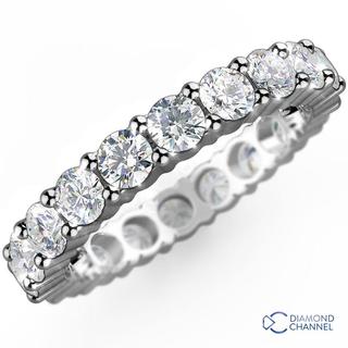 Diamond Shared-Claw Full Eternity Ring (1.00ct TW*)