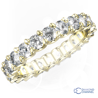 J-Claw full diamond eternity band (1.8ct TW*)