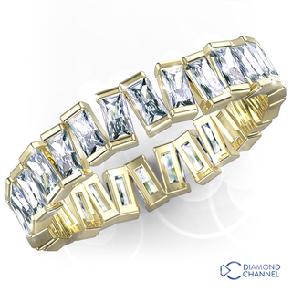 Staggered Baguette Full Eternity Band (1.4ct TW*)