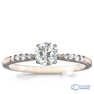 Petite Diamond Engagement Ring (0.0.50ct tw)