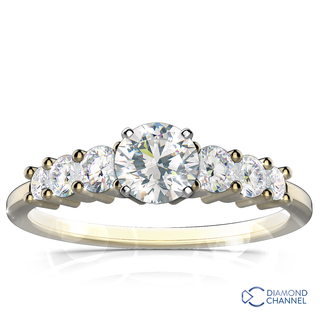 Petite Diamond Engagement Ring (0.62ct tw)